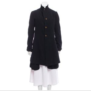 Comme des Garçons Boiled Polyester Coat